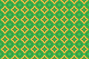 Seamless Perspective Symmetric Fabric Template Visual Digital Cloth Interior Wallpaper Geometric Endless Texture Art Graphic Fashion Design Shape Background Decoration Textile Luxury Tile Pattern.