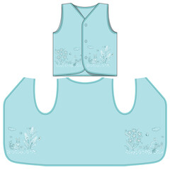 Baby Boys Dress Design with Print