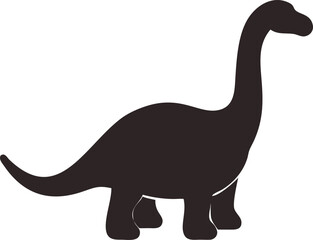 brontosaurus silhouette 