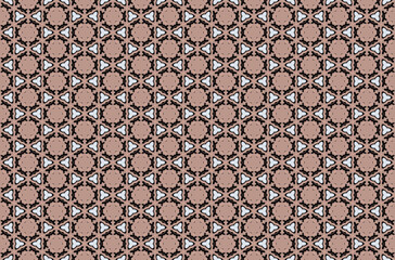 Seamless Perspective Symmetric Fabric Template Visual Digital Cloth Interior Wallpaper Geometric Endless Texture Art Graphic Fashion Design Shape Background Decoration Textile Luxury Tile Pattern.