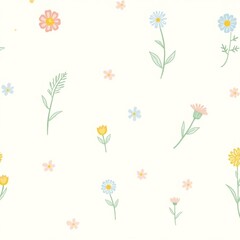 seamless floral background