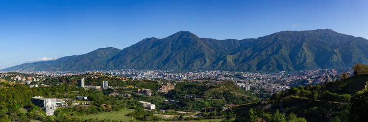 Panoramic view of Avila, Caracas - Venezuela