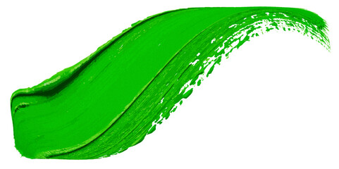 vibrant colorful watercolor brush stroke with textured edges on a clean white background canvas art.
