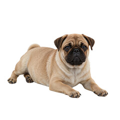Obraz premium french bulldog puppy isolated on transparent background png