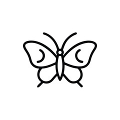 gradient pastel butterfly logo vector illustration