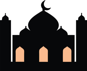 mosque silhouette