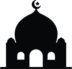 mosque silhouette