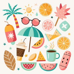 summer seamless pattern