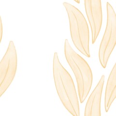 Hand drawn floral seamless pattern.