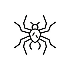 tech spider black silver concept vector illustration