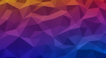 Abstract Geometric Polygon Background Illustration with Triangle Pattern