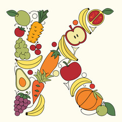 fruits and vegetables