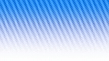 Blue gradient background with diagonal lines.