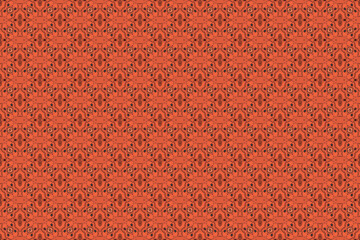 Seamless Textile Endless Luxury Symmetric Fashion Visual Background Art Shape Geometric Fabric Design Graphic Template Decoration Tile Wallpaper Perspective Cloth Digital Interior Texture Pattern.