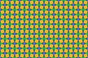 Seamless Textile Endless Luxury Symmetric Fashion Visual Background Art Shape Geometric Fabric Design Graphic Template Decoration Tile Wallpaper Perspective Cloth Digital Interior Texture Pattern.