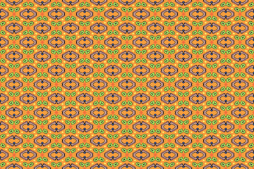 Seamless Textile Endless Luxury Symmetric Fashion Visual Background Art Shape Geometric Fabric Design Graphic Template Decoration Tile Wallpaper Perspective Cloth Digital Interior Texture Pattern.