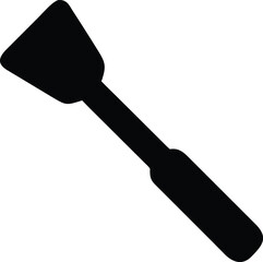 spatula line art silhouette