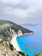 view of the coast of the mediterranean sea