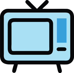 television silhouette