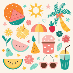 Fototapeta premium seamless pattern with sweets