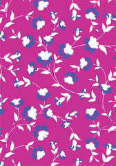Flower Seamless Pattern , Floral Seamless Pattern.