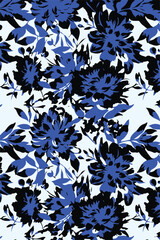 Flower Seamless Pattern , Floral Seamless Pattern.