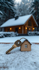 Cozy Winter Home Key and Cabin