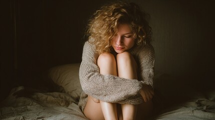 girl in fur coat