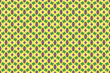 Seamless Perspective Symmetric Fabric Template Visual Digital Cloth Interior Wallpaper Geometric Endless Texture Art Graphic Fashion Design Shape Background Decoration Textile Luxury Tile Pattern.