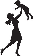 silhouette of a girl