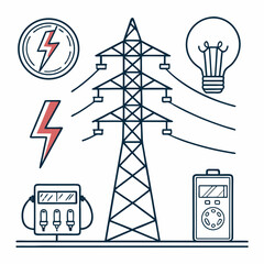 electric power lines
