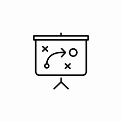 strategy plan icon sign vector