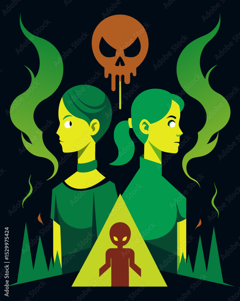 Aufkleber the air around them seemed to be tainted with toxicity as if their negative energy created a toxic a