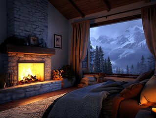 fireplace