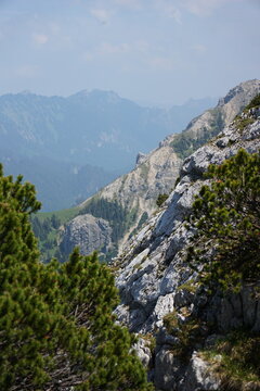 Ammergebirge im Sommer, in Deutschland