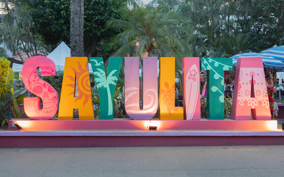 Sayulita Beach, Nayarit, Mexico, Pueblo M&aacute;gico. 