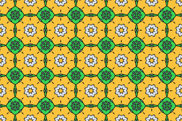 Seamless Luxury Shape Template Fashion Graphic Wallpaper Texture Symmetric Textile Art Geometric Interior Decoration Design Fabric Endless Digital Perspective Background Cloth Visual Tile Pattern.