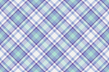 Pastel blue and purple plaid pattern.  A soft, repeating texture ideal for textile design, website backgrounds, or scrapbooking projects.  Evokes feelings of serenity and calm.