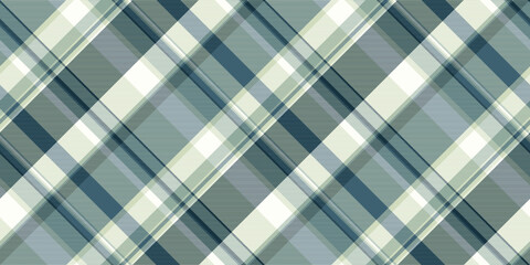 Elegant diagonal plaid pattern in muted greens and creams. Perfect for textile design, website backgrounds, or fashion projects.  Subtle texture adds depth and sophistication.
