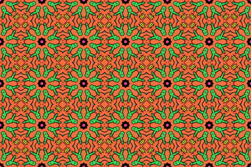 Seamless Luxury Shape Template Fashion Graphic Wallpaper Texture Symmetric Textile Art Geometric Interior Decoration Design Fabric Endless Digital Perspective Background Cloth Visual Tile Pattern.