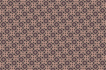 Seamless Textile Endless Luxury Symmetric Fashion Visual Background Art Shape Geometric Fabric Design Graphic Template Decoration Tile Wallpaper Perspective Cloth Digital Interior Texture Pattern.