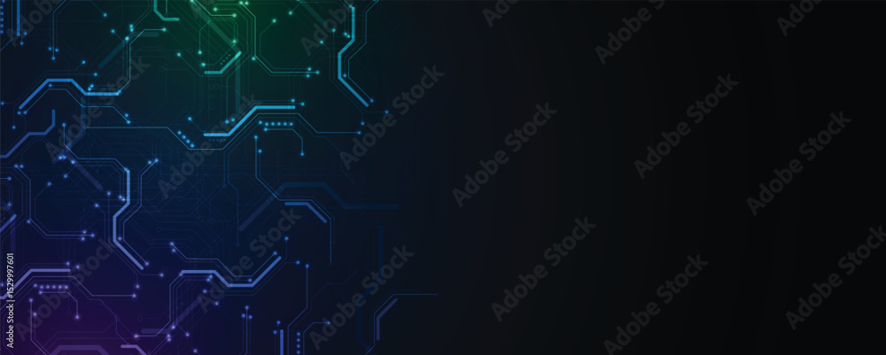 Leinwandbilder abstract circuit technology computer technologies concept background