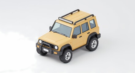 Toy SUV: Off-Road Adventure Miniature