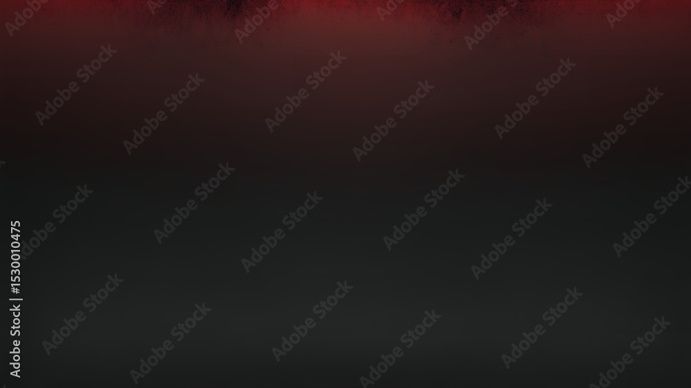 Poster a gradient of dark gray to red with a blurry effect creating a sense of depth and mystery tone
