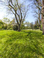 Borisova gradina (Boris Garden) in city of Sofia, Bulgaria