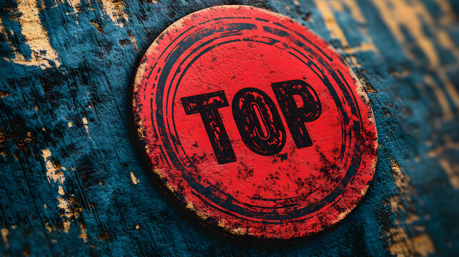 Top Secret red ink rubber stamp sign symbol grunge effect vector illustration