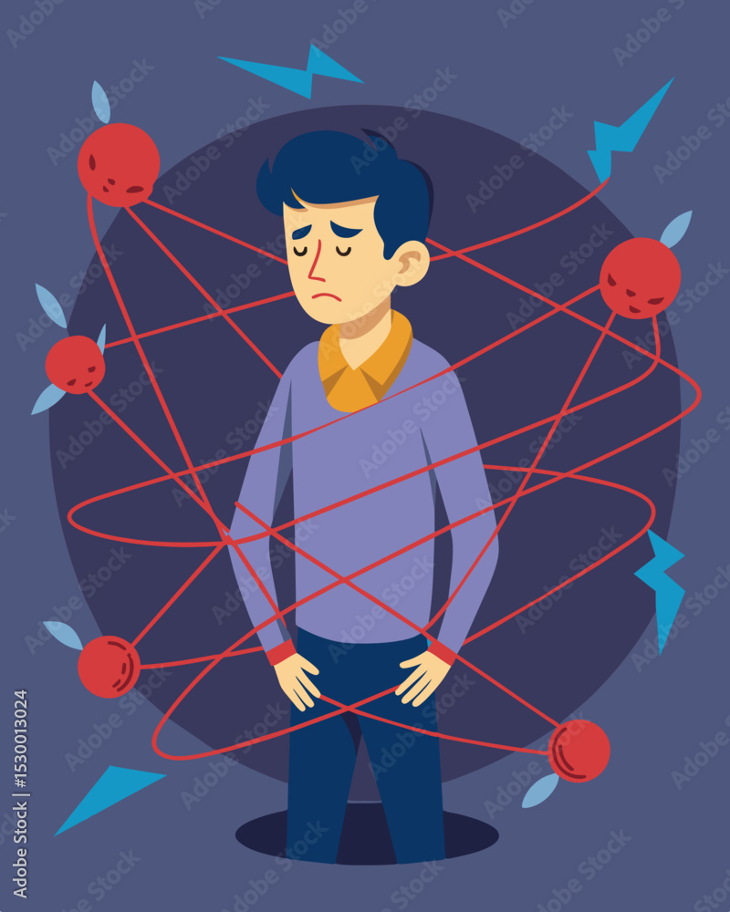 Poster she couldnt escape the vicious cycle of hurtful speech caught in the tangled web of endless insults.