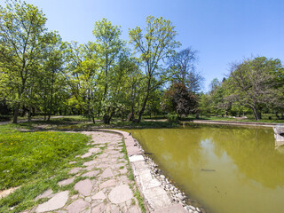Borisova gradina (Boris Garden) in city of Sofia, Bulgaria