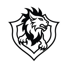 Chimera Creature in Mythical Hybrid Form vector illustration