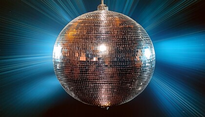 Obraz premium disco ball for nightclubs and discotheques shining spheres for music party shiny mirror disco ball